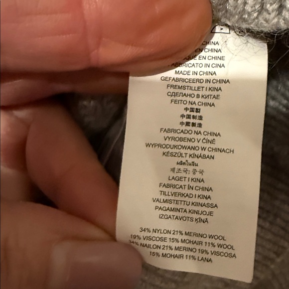 MICHAEL Michael Kors Gray Crewneck Sweater Small - Picture 3 of 9